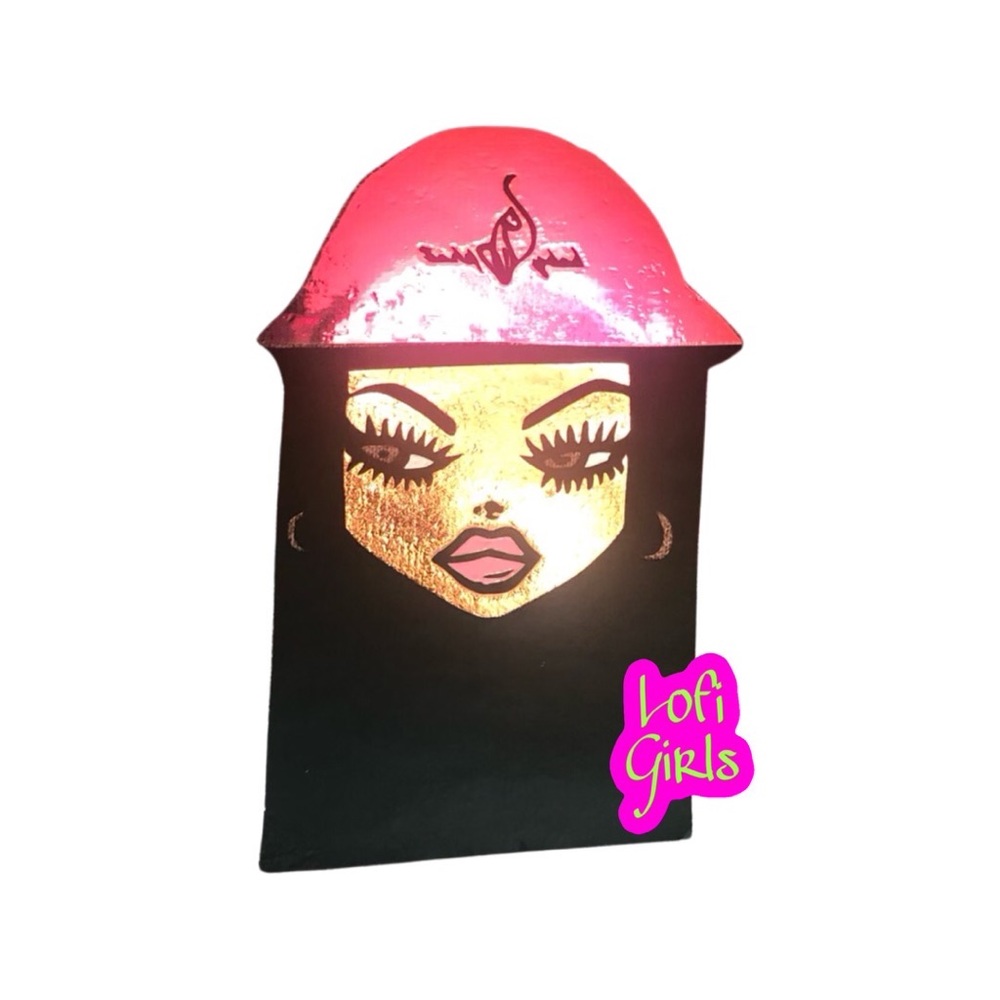 Lofi Girls Holographic Premium Vinyl Custom Design Shirt